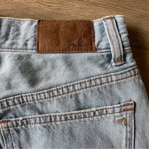 Madewell ‘90s Straight Crop Jeans Fitzgerald Wash Sz 25 - Picture 15 of 16